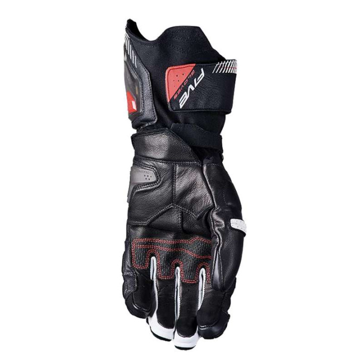 Gants moto racing Five RFX3 EVO Noir/Blanc