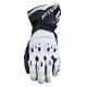 Five RFX3 EVO motorcycle racing gloves White