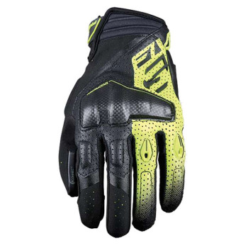 Gants moto d'été Five RS-C EVO Noir/Jaune