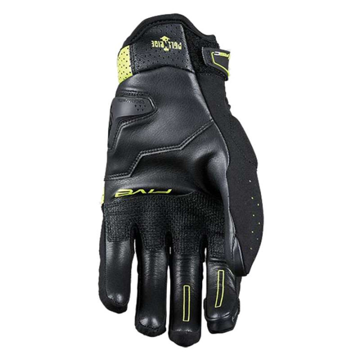 Gants moto d'été Five RS-C EVO Noir/Jaune