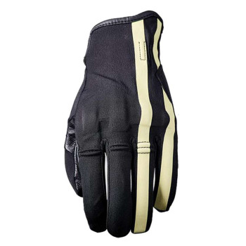 Five FLOW STRIPES Gloves Black/Beige