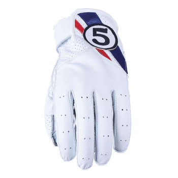 Gants custom été Five TEXAS EVO Blanc