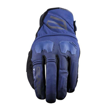 Gants moto cross Five E-WP Bleu