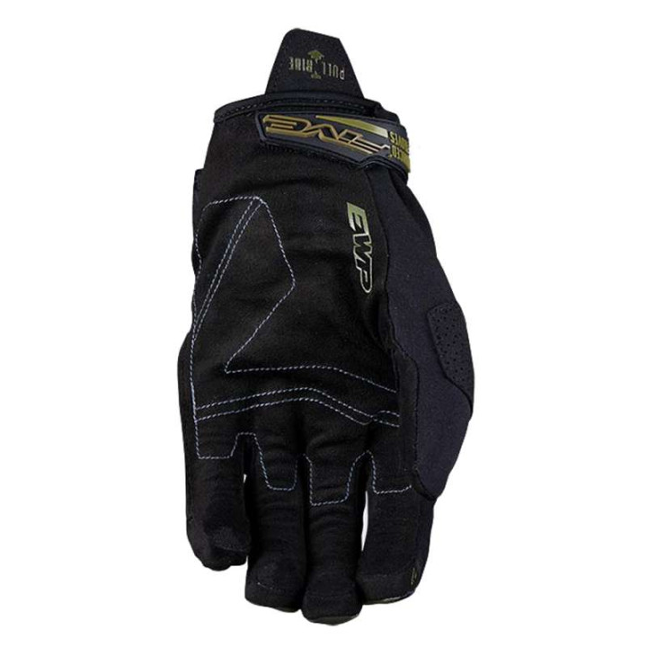 Gants moto cross Five E-WP Camo Kaki