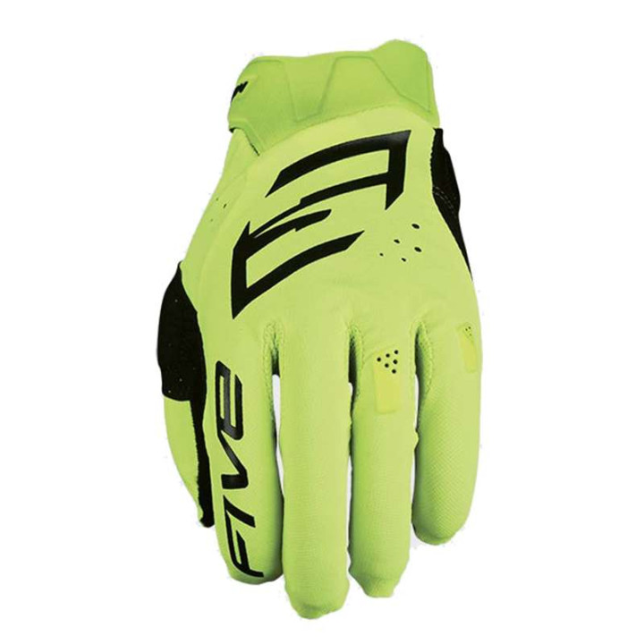 Gants moto cross Five MXF1 EVO Jaune