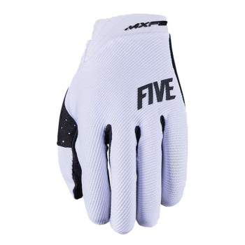 Gants moto cross Five MXF2 EVO Blanc/Noir Gants moto cross Five MXF2 EVO Blanc/Noir