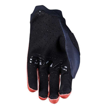 Gants moto cross Five MXF2 EVO Noir/Orange/Rouge