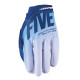 Gants moto cross Five MXF2 EVO Bleu/Blanc