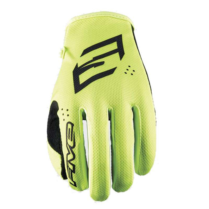 Gants moto cross Five MXF4 Jaune