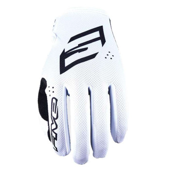 Gants moto cross Five MXF4 Blanc Gants moto cross Five MXF4 Blanc