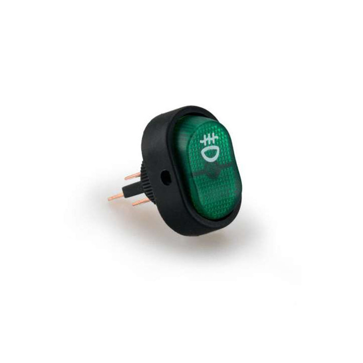 Spare switch for Puig green backlit ON/OFF lights Spare switch for Puig green backlit ON/OFF lights