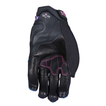Gants moto d'été femme Five STUNT EVO 2 Flower Pink