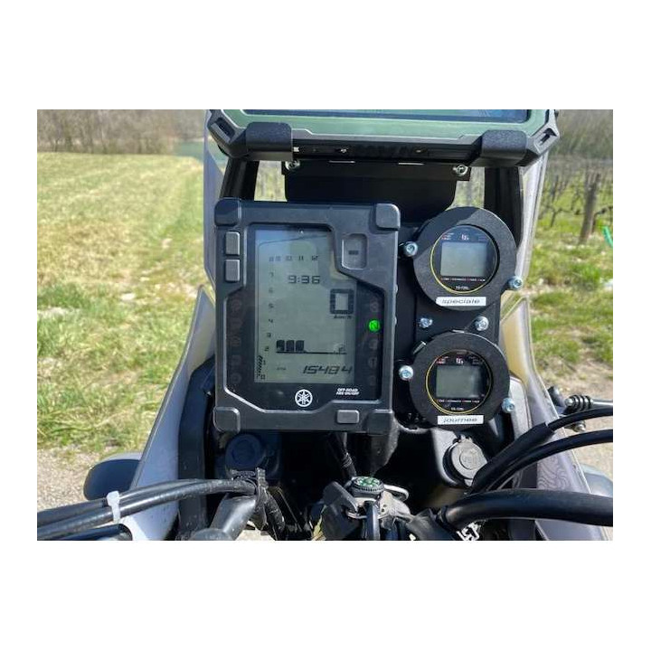 Platine de décalage compteur (écran N&B) Motoboxer Yamaha Ténéré 700 Platine de décalage compteur (écran N&B) Motoboxer Yamaha Ténéré 700