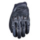 Five STUNT EVO 2 LEATHER Summer Motorcycle Gloves Black