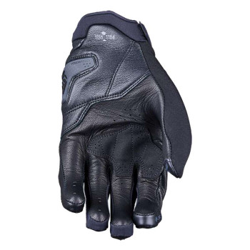 Five STUNT EVO 2 LEATHER Summer Motorcycle Gloves Black