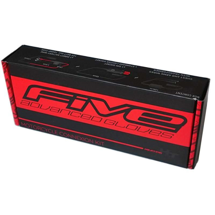 12V battery cable connection kit for Five heated gloves