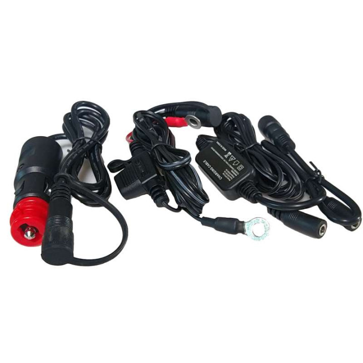 12V battery cable connection kit for Five heated gloves
