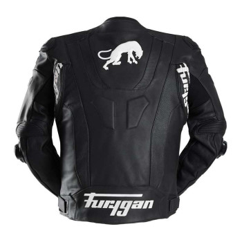 Blouson moto cuir Furygan RAPTOR EVO 3 Noir/Blanc Blouson moto cuir Furygan RAPTOR EVO 3 Noir/Blanc