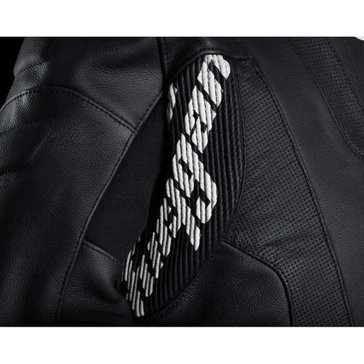 Leather motorcycle jacket Furygan RAPTOR EVO 3 Black/White