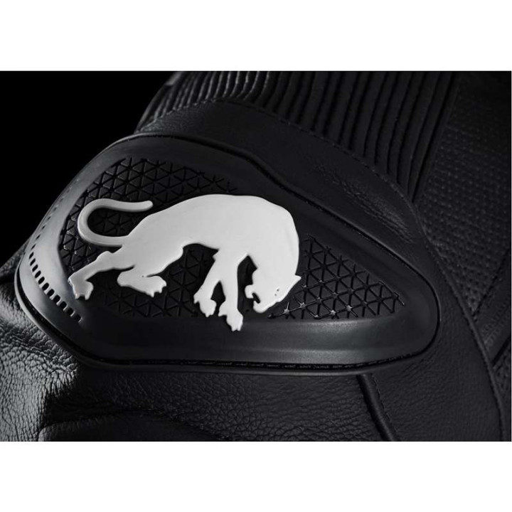 Leather motorcycle jacket Furygan RAPTOR EVO 3 Black/White