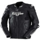 Leather motorcycle jacket Furygan RAPTOR EVO 3 Black/White