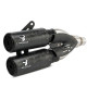 IXRACE DCX2 CARBONE FORGED Muffler BMW R1300GS
