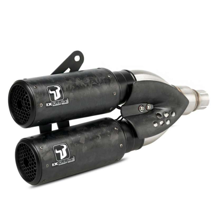 IXRACE DCX2 CARBONE FORGED Muffler BMW R1300GS