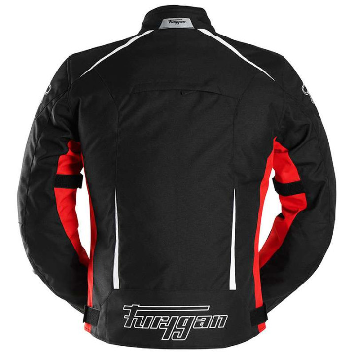 Motorcycle jacket Furygan YORI Black/Red/White