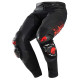 Pantalon moto cuir Furygan DRACK Noir/Rouge/Rouge
