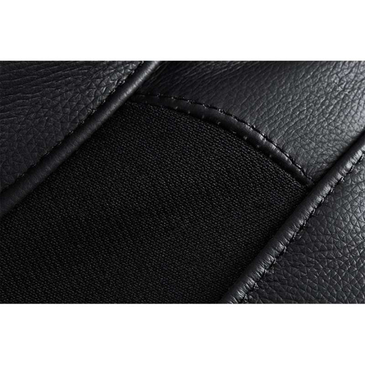 Pantalon moto cuir Furygan DRACK Noir/Rouge/Rouge