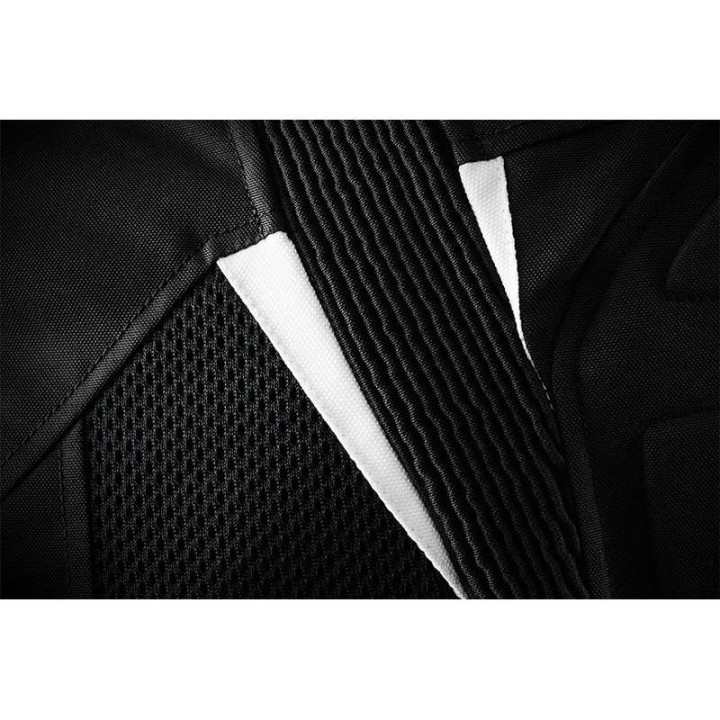 Blouson moto d'été Furygan ULTRA SPARK 3 en 1 VENTED + Noir/Blanc