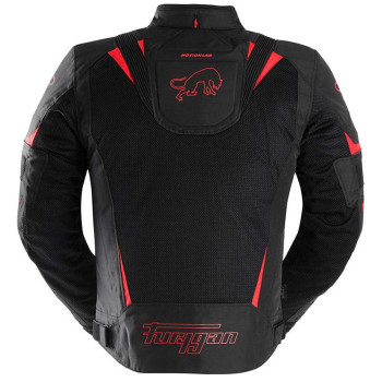 Blouson moto d'été Furygan ULTRA SPARK 3 en 1 VENTED + Noir/Rouge