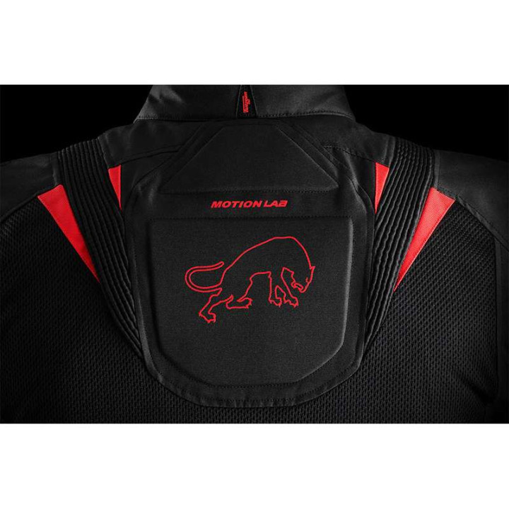 Blouson moto d'été Furygan ULTRA SPARK 3 en 1 VENTED + Noir/Rouge