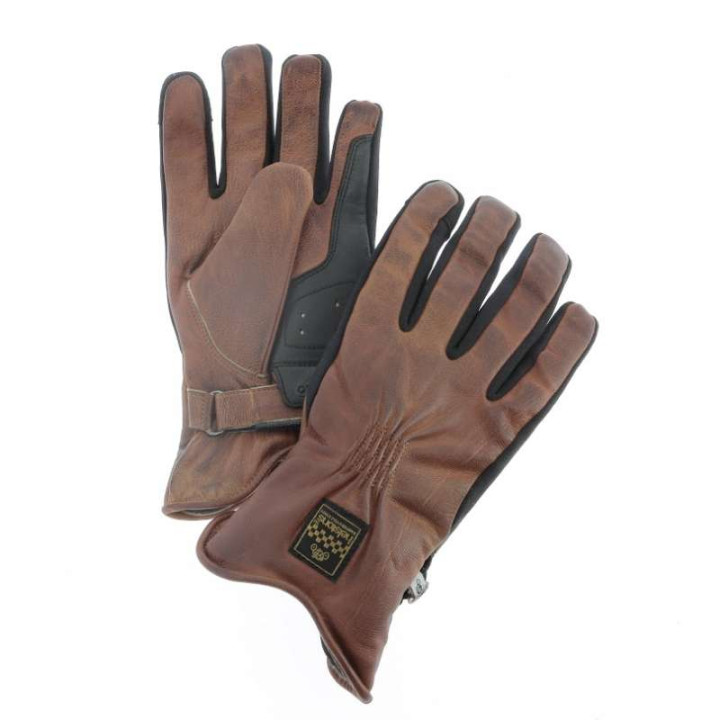 Gants moto hiver Helstons BENSON Burning/Noir