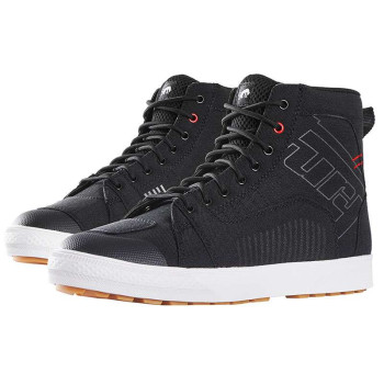 Baskets moto Furygan STOCKTON AIR D3O Noir/Rouge