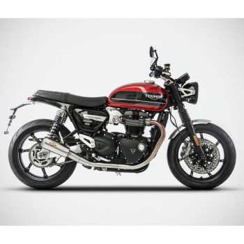 Complete line Zard 2-2 INOX Triumph SPEED TWIN
