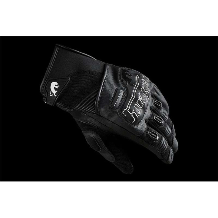 Gants moto d'été Furygan WACO EVO 2 Noir/Blanc
