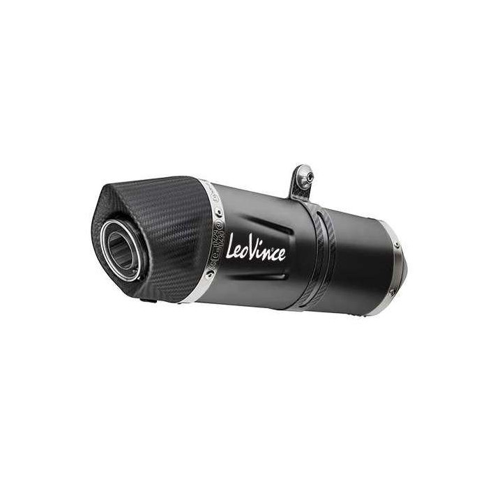 Approved muffler LeoVince LV ONE EVO Black (14440EB) Honda XL750 Transalp
