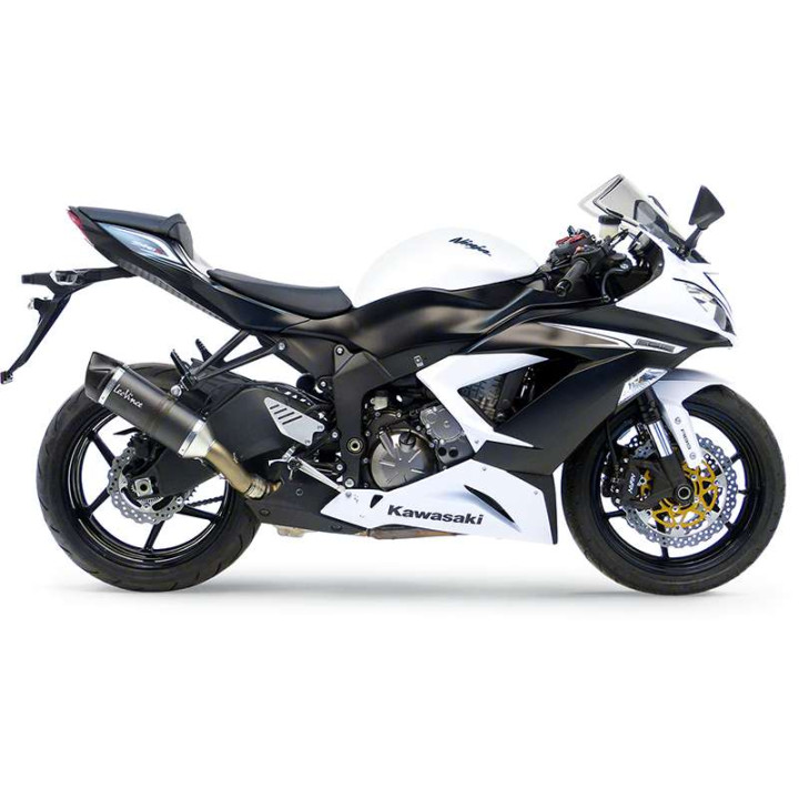 Silencieux homologué LeoVince LV ONE EVO Carbone (8747E) Kawasaki ZX-6R 09-16