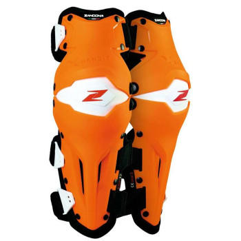 Genouillères Zandona X-BANDIT ORANGE/BLANC Genouillères Zandona X-BANDIT ORANGE/BLANC