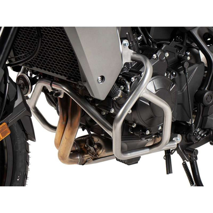 Pare-carters bas argent Hepco & Becker Honda XL750 Transalp