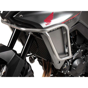 Pare-carters hauts argent Hepco & Becker Honda XL750 Transalp