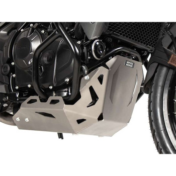Sabot moteur argent Hepco Becker Honda XL750 Transalp