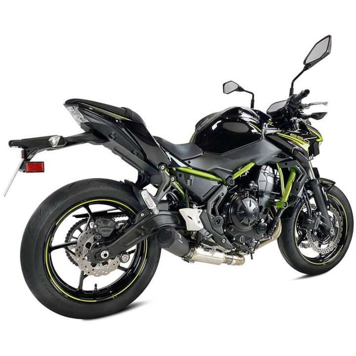 Ligne complète homologuée IXRACE MK2 BLACK KAWASAKI Z650 2020