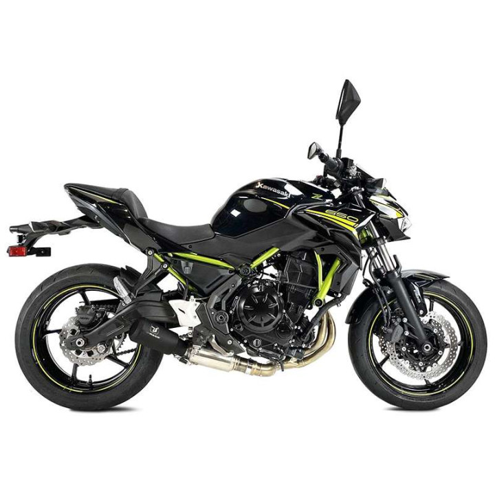 Ligne complète homologuée IXRACE MK2 BLACK KAWASAKI Z650 2020