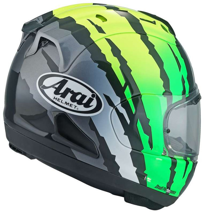 Casque moto Arai RX-7V EVO BLADE YELLOW