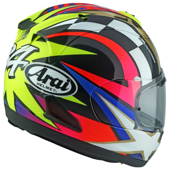 Casque moto Arai RX-7V EVO SCHWANTZ 30 Replica