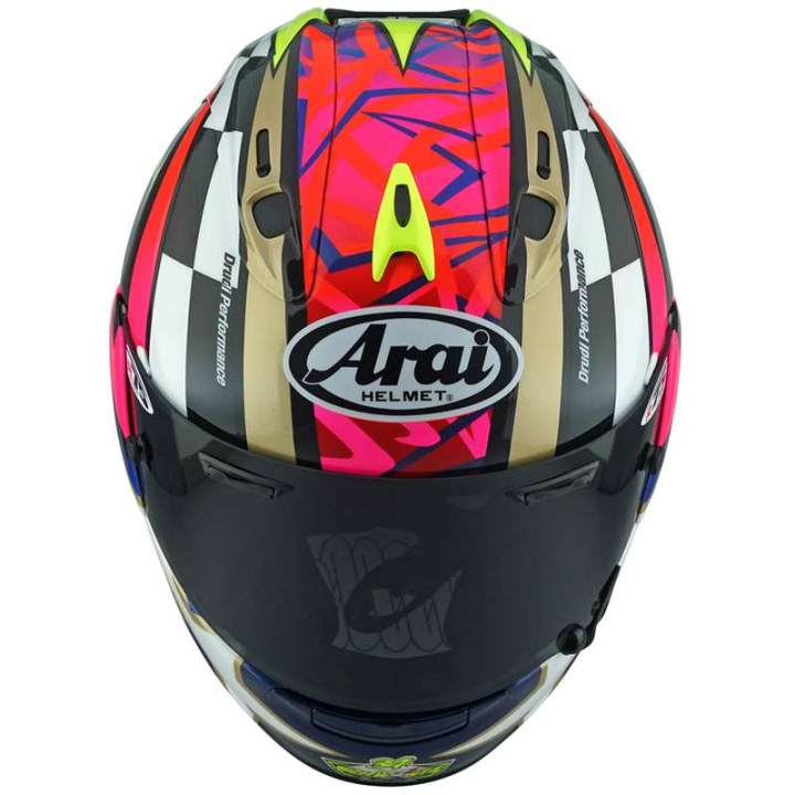 Casque moto Arai RX-7V EVO SCHWANTZ 30 Replica
