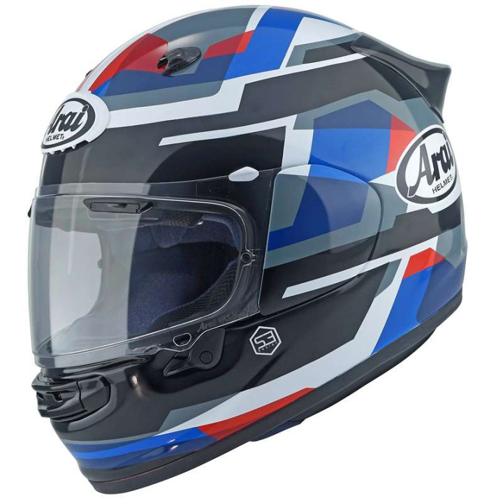 Casque moto Arai QUANTIC ABSTRACT BLUE