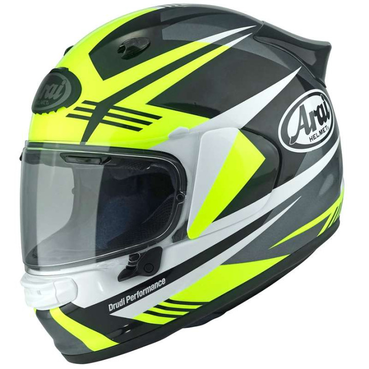 Casque moto Arai QUANTIC MARK YELLOW Casque moto Arai QUANTIC MARK YELLOW